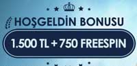 1500 TL para yatrma bonusu ve 750 Free Spin aln!