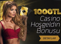 1000 TL casino hogeldiniz bonusu aln!